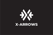 Letter X Arrows Logo Design, a Branding & Logo Template by johnkent (Thumbnail 2 of 3)