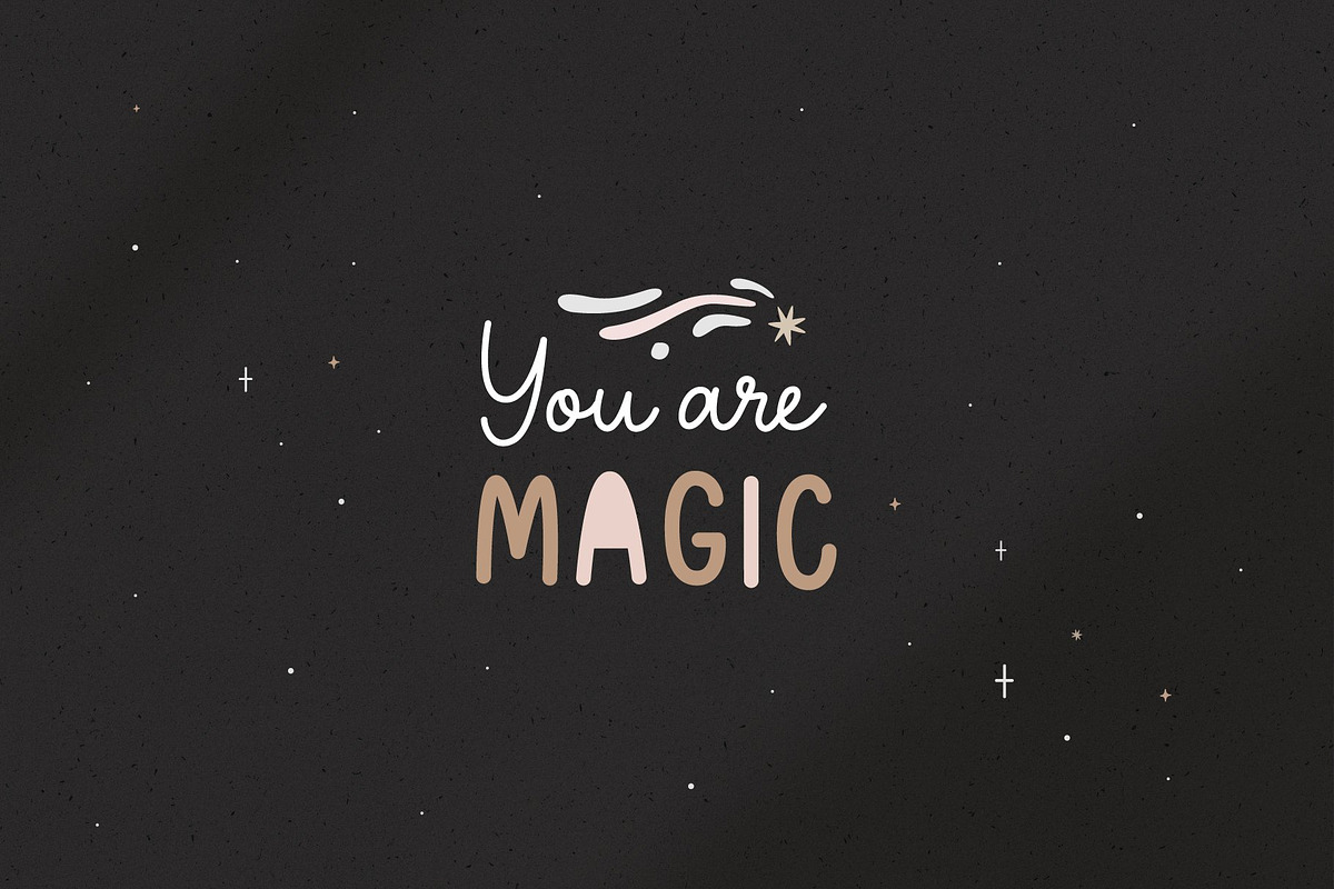 Magical time | Font duo, a Script Font by AngelinaKovel (Photo 3 of 12)