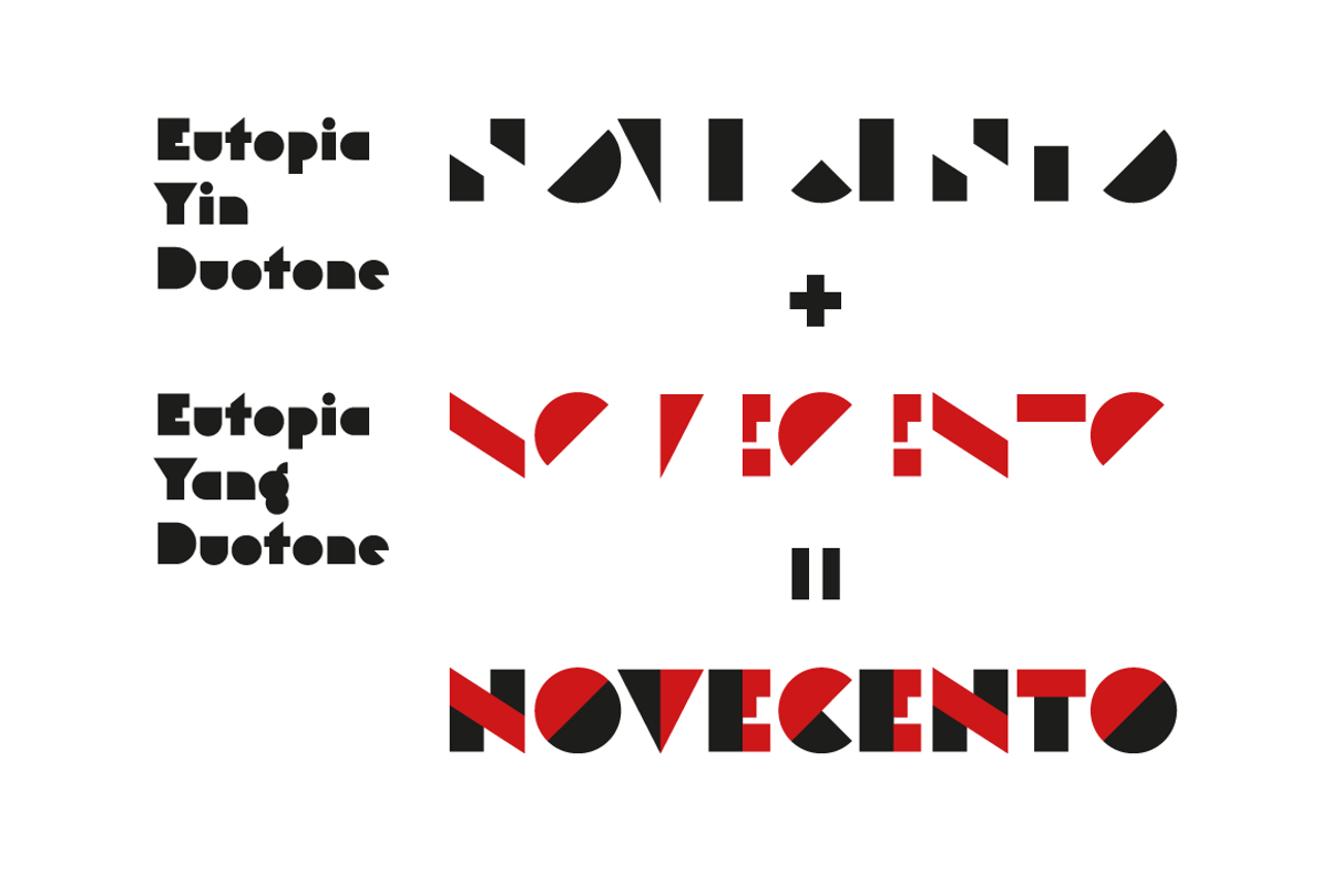 Eutopia Typeface (7 Fonts) preview 7