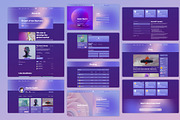 CrypToken- NFT Figma Template, a Websites & App Template by Laimmilka (Thumbnail 3 of 3)
