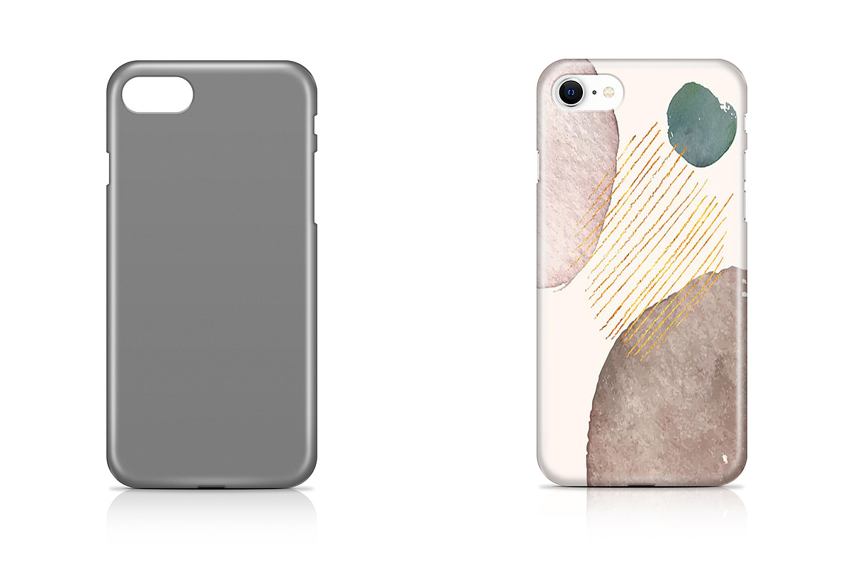 iPhone SE 3D Phone Case Mockup, an iPhone Mockup by mockupbuys (Photo 3 of 3)