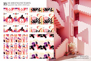 Mystical city. Tropical patterns, a Pattern Graphic by Julie&Taily (Thumbnail 4 of 12)