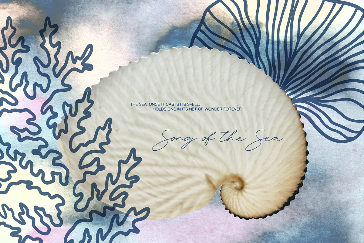 Song of the Sea - Collage & Vector, an Object Graphic by vanloveart (Photo 6 of 7)
