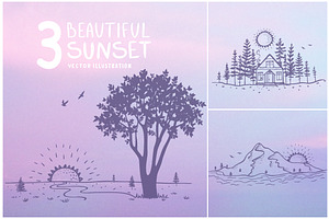 Sunset nature