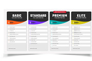 Pricing Comparison Chart, a Templates & Theme by ARP Creation (Thumbnail 5 of 5)