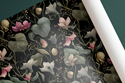 DARK COTTAGECORE Seamless Pattern, a Pattern Graphic by AYAKA Studio Co. (Thumbnail 2 of 9)