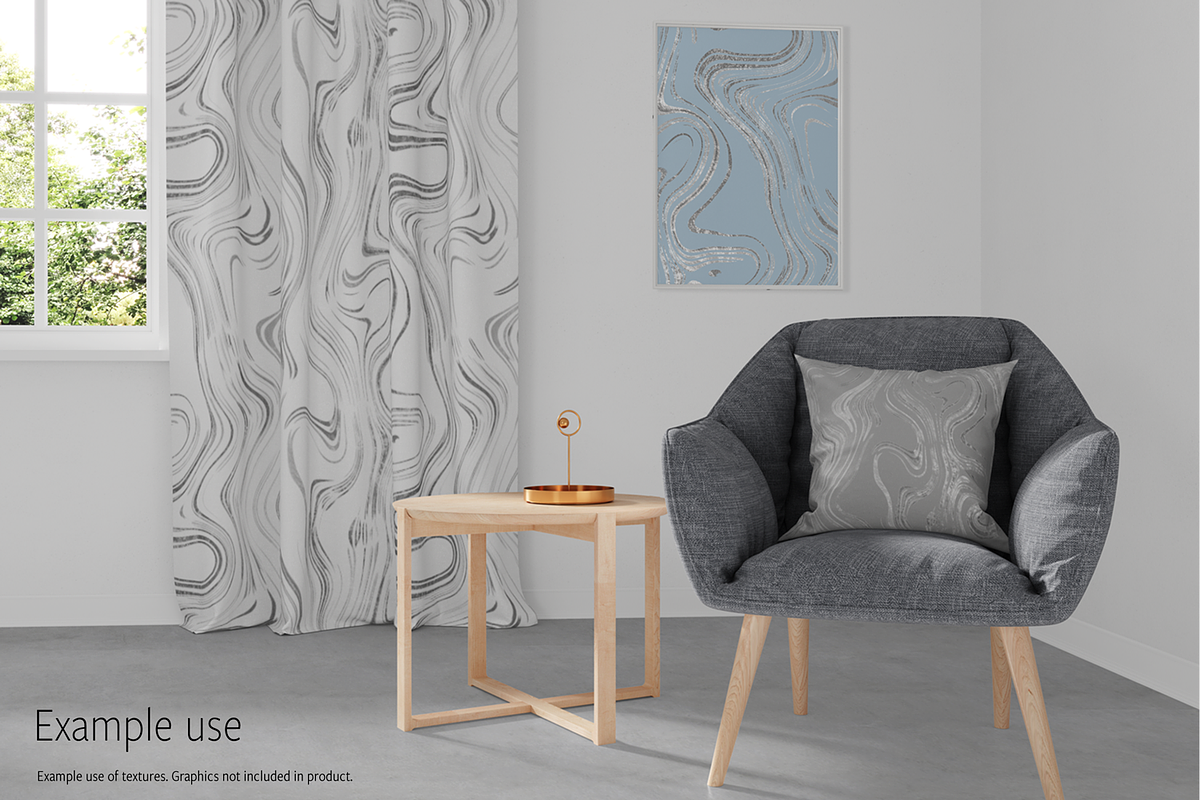 Marbled Foils, a Texture Graphic by Julie Campbell (Photo 3 of 7)