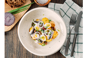 Anchovy or sprat or sardine with, a Food & Drink Photo by Fascinadora