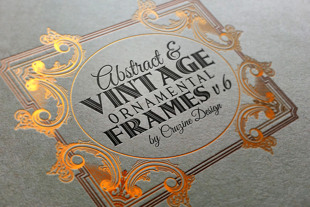 10 Frames Vol.6 - Victorian Ornament