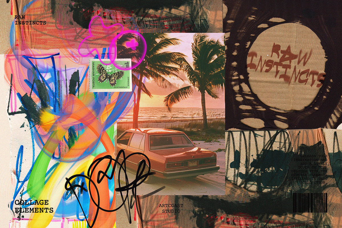 Raw Instincts Collage, an Object Graphic by nadispasibenko (Photo 8 of 12)