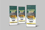 Rollup Banner Mockup, a Print Template by lamorastudio (Thumbnail 5 of 9)