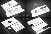 Black & White Business Card Bundle, a Business Card Template by Verazo (Thumbnail 3 of 4)