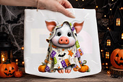 Whimsical Animal Ghosts Clipart, a Transportation Illustration by Digital Artistic99 (Thumbnail 4 of 7)