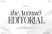 The Avenue Editorial
