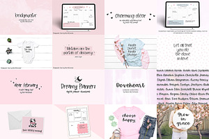 The Note Taking Font Bundle