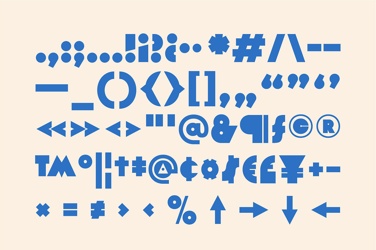 Pinpush - Retro Sans Serif Display, a Sans Serif Font by BTYPE (Photo 10 of 13)