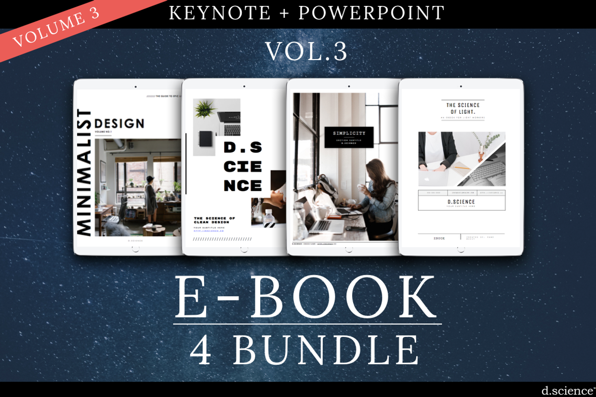 14 Ebook Super Bundle | 90% OFF!, a Magazine Template by Template Monkey @dscience (Photo 11 of 26)