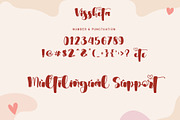 Vissheta, a Script Font by Stefani Letter (Thumbnail 6 of 7)