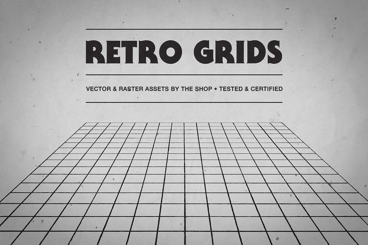 Retro grids, an Object Graphic by The Shop (Photo 13 of 13)