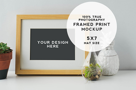 Artist Series Framed Print Mockup #4