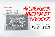 Bleedcry Typeface - Realistic Blood, a Handwritten Font by Drizy (Thumbnail 4 of 9)