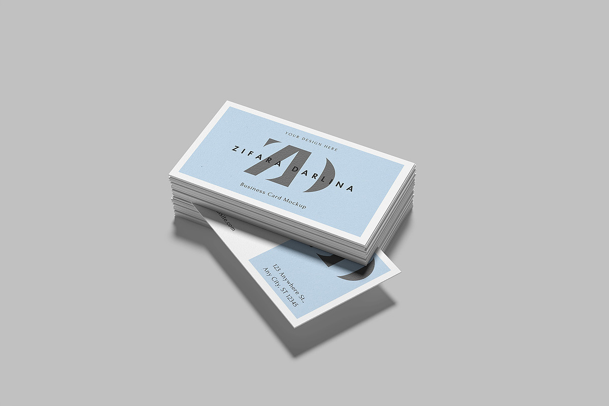 Business Card Mockup, a Product Mockup by ZifaraDesign (Photo 2 of 11)