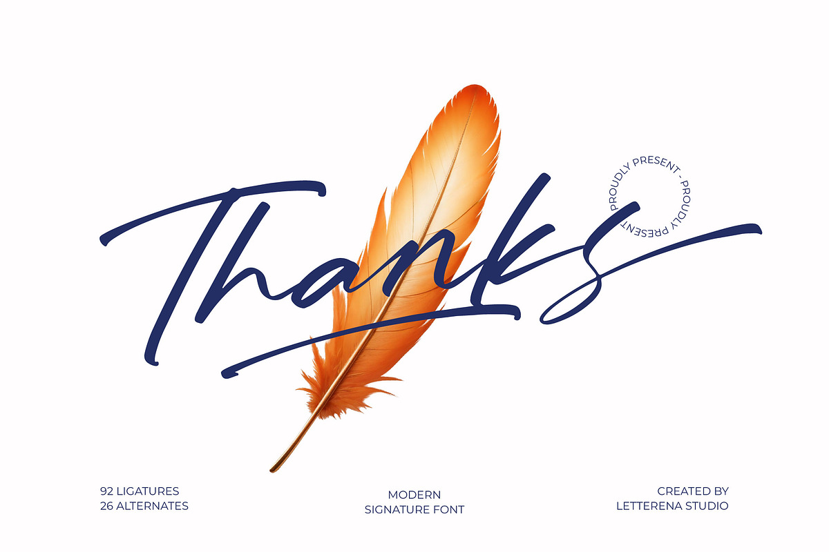 Reliska Bondes Modern Signature Font, a Script Font by Letterena Studios Script (Photo 20 of 20)