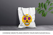 Dia De Los Muertos Clipart Bundle, an Object Graphic by LaBelezokaDesign (Thumbnail 3 of 9)