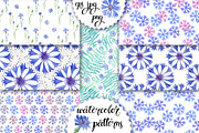 Cornflowers. Watercolor set., a Decorative Illustration by maritime_m (Thumbnail 3 of 4)