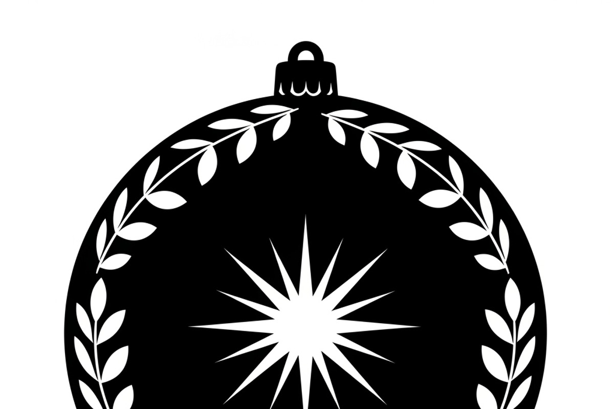 Christmas Ornament Set, an Illustration by BIPLOB EXPERT (Photo 14 of 21)