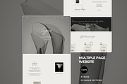 Services Website Canva Template, a Landing Page Template by Studio Suvelle (Thumbnail 1 of 7)