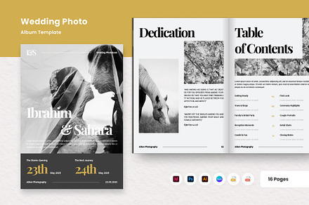 Athen - Wedding Photo Album Template