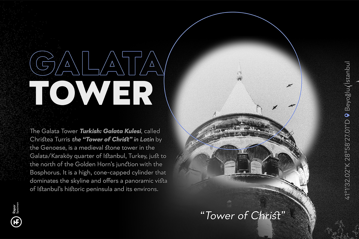 Rapor Grotesque - 20 Fonts, a Sans Serif Font by Hurufatfont (Photo 9 of 15)