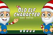 Old Elf Character, an Illustration by DesignWolf (Thumbnail 1 of 2)