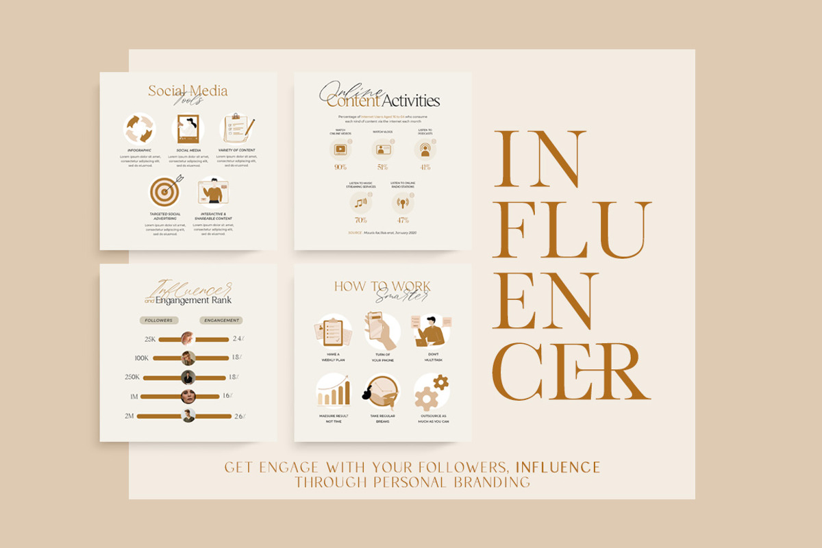 Instagram Coach Engagement CANVA PS, a Social Media Template by Eviory (Photo 11 of 48)