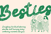 CS Galya Stamp, a Script Font by Craft Supply Co. (Thumbnail 5 of 8)