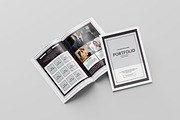 Minimal Portfolio Brochure Template, a Brochure Template by retrographix (Thumbnail 9 of 11)