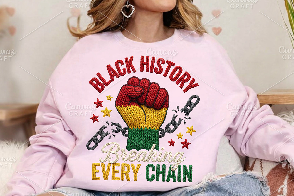 Black history Breaking Every Chain, an Illustration by Canvas Craft (Photo 3 of 6)