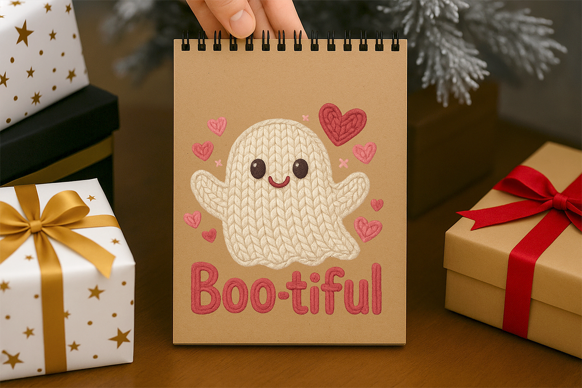 Faux Crochet Ghost PNG Boo-tiful, a Seasonal Illustration by Craftsbeefy (Photo 5 of 6)
