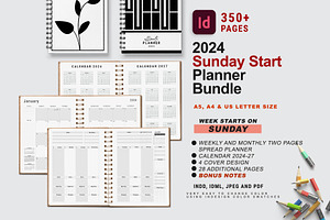 2024 Sunday Starts Planner