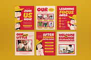 Education Instagram Set, a Social Media Template by graphicook (Thumbnail 2 of 3)