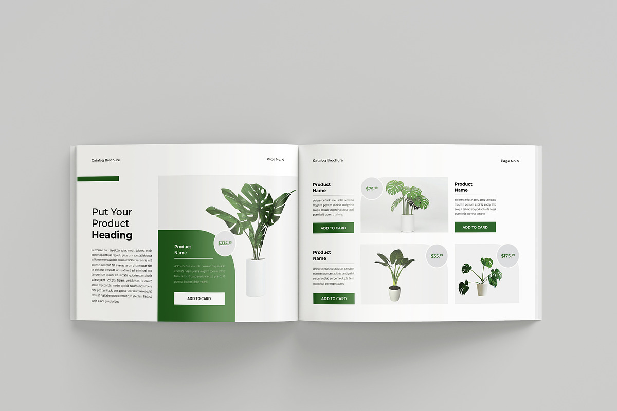 Catalog Brochure Template Landscape, a Brochure Template by Spark_Creative (Photo 3 of 11)