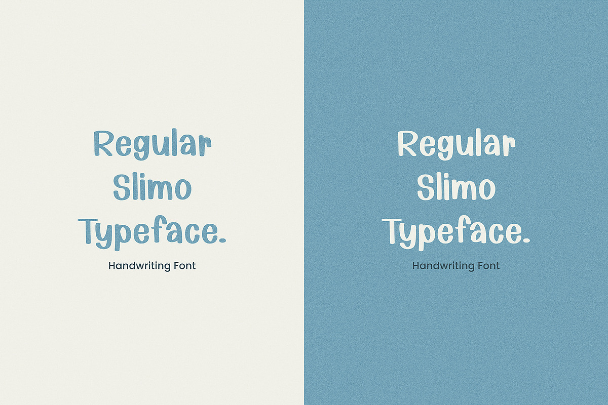 Slimo, Handwritten Font., a Handwritten Font by Kaikhia (Photo 7 of 8)