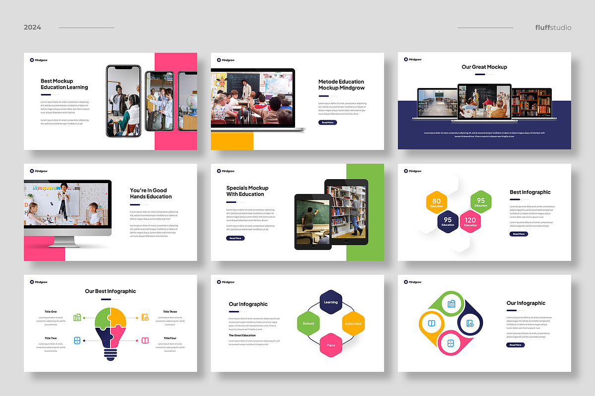 Education Powerpoint Template, a Presentation Template by fluffstudio (Photo 5 of 6)