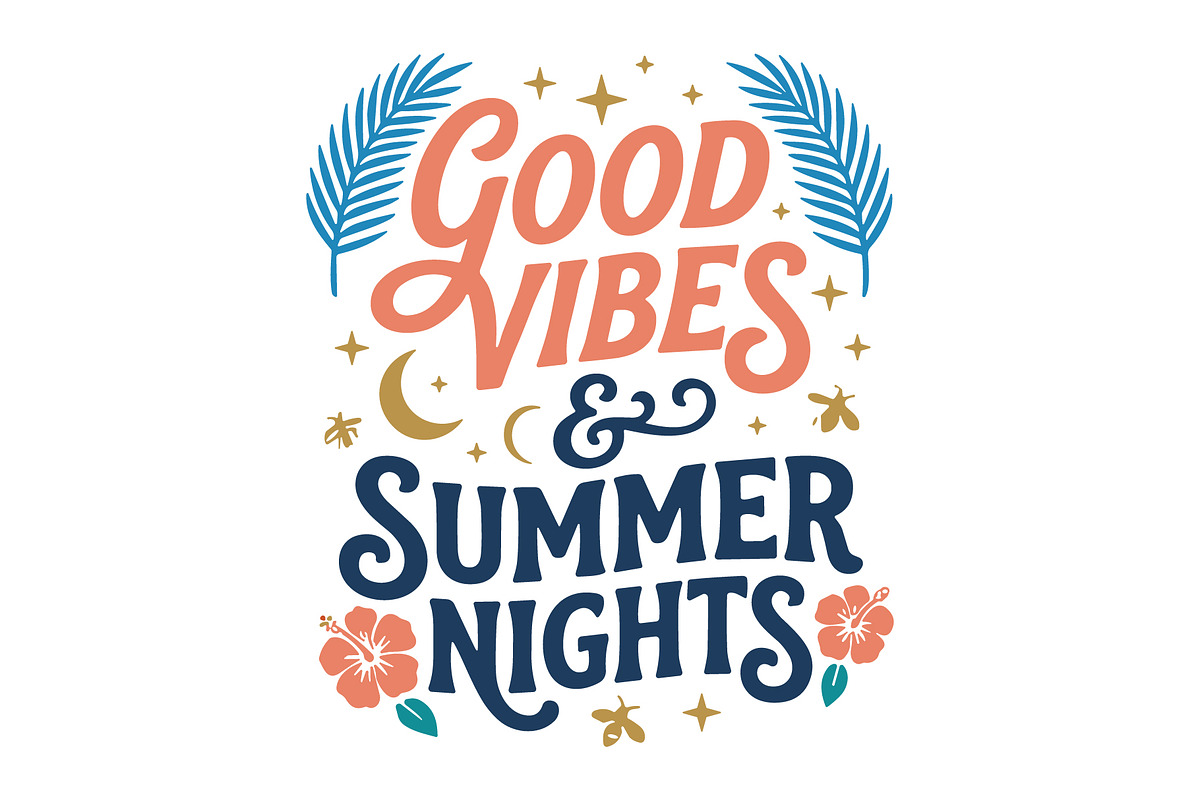 Summer Vacation Quotes SVG Bundle, a Seasonal Illustration by Artivon (Photo 2 of 11)