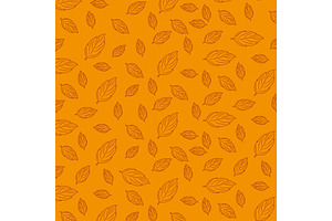 Autumn Leafs Pattern Background