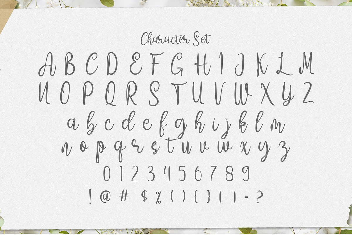 Amelia Sani - Handwritten Font, a Script Font by StringLabs (Photo 10 of 12)