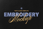 Stitching Embroidery Logo Mockup, a Layer Style Add-On by Design Squad (Thumbnail 1 of 4)
