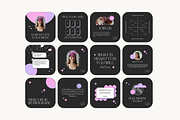 Astrology Instagram Post Templates, a Social Media Template by marmaries (Thumbnail 3 of 6)