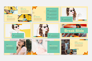 BEVERLY - Retro Powerpoint Template